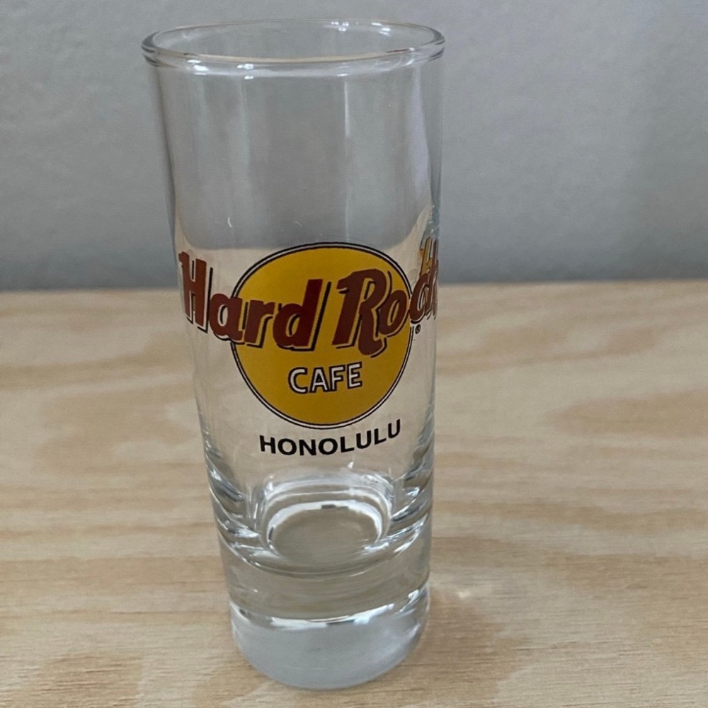 Hard Rock Honolulu shot glass
